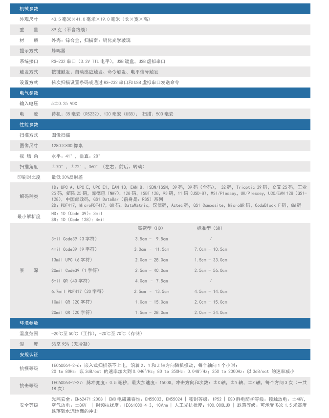 民德 ES4650嵌入固定式扫描模组紧凑型二维读码模块参数.png